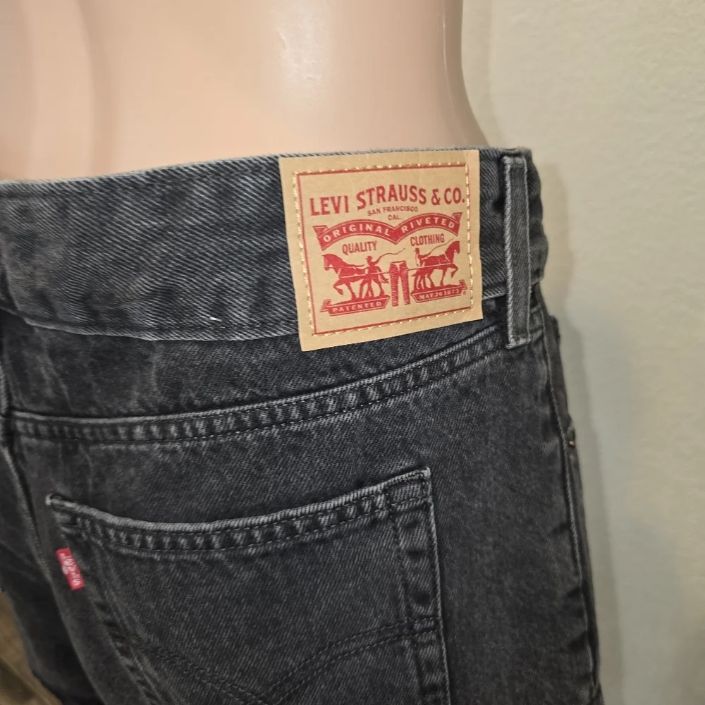 Levi's Black Denim Jean Shorts